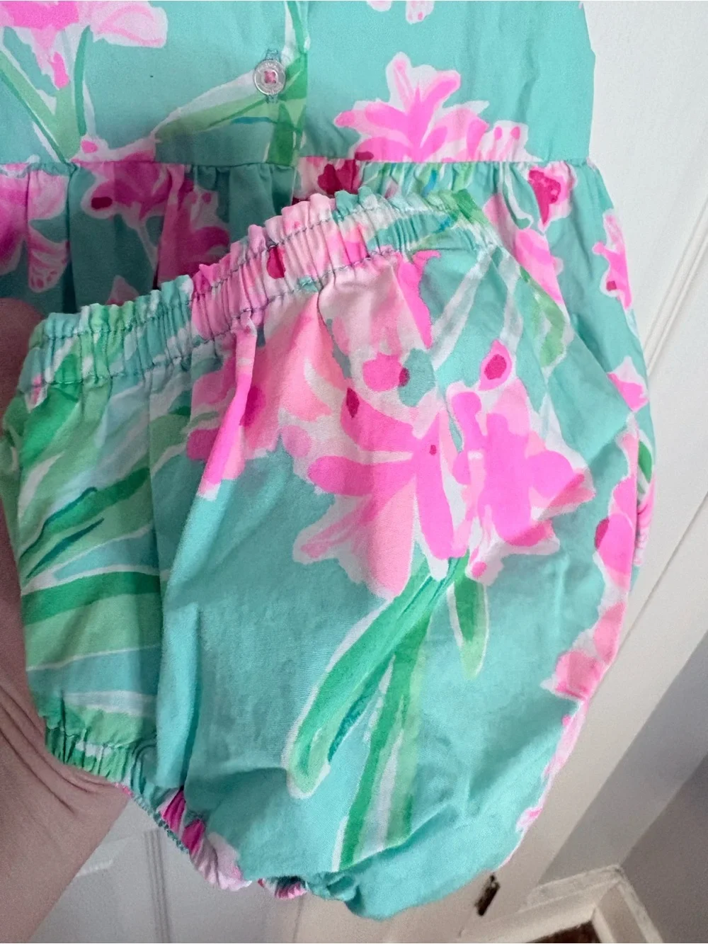 Lilly Pulitzer | Acqua El Fresco Infant Bubble Dress & Bloomers | 18-24M